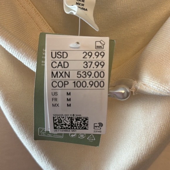 H&M Bead-Detail Tube Top - Picture 4 of 10